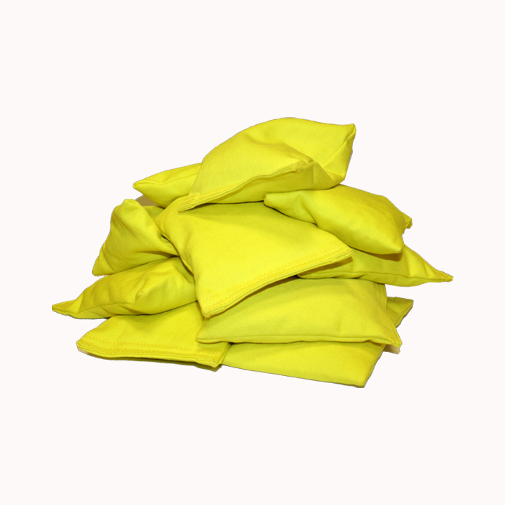 Plain Coloured Bean Bags Yellow